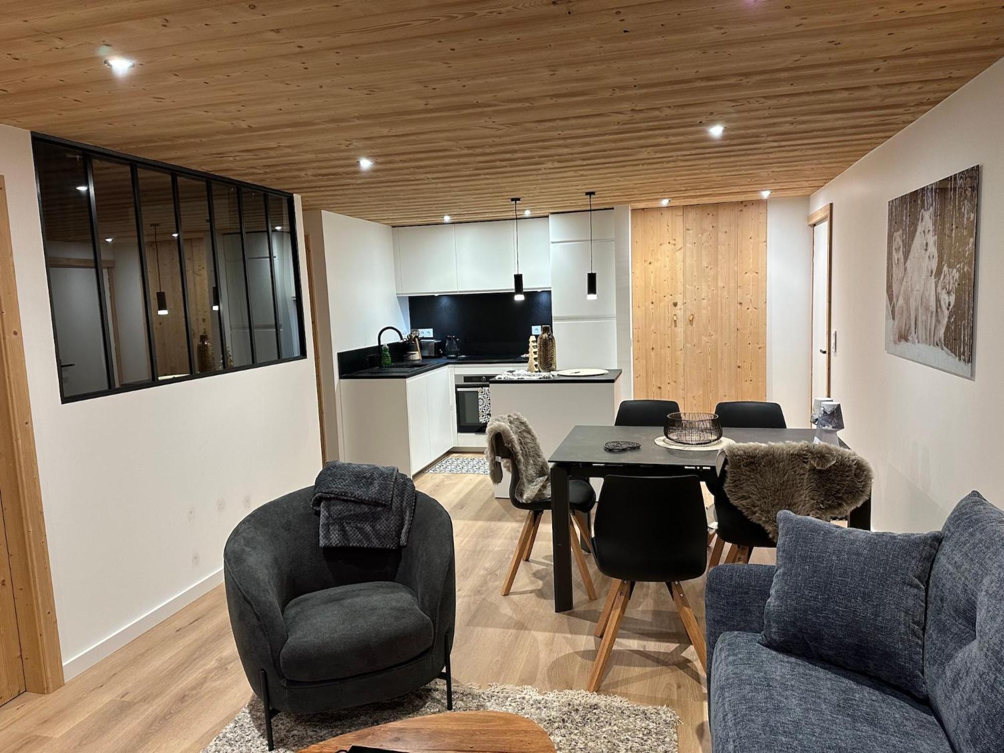 Les Loups Blancs Apartment Корчевел Екстериор снимка